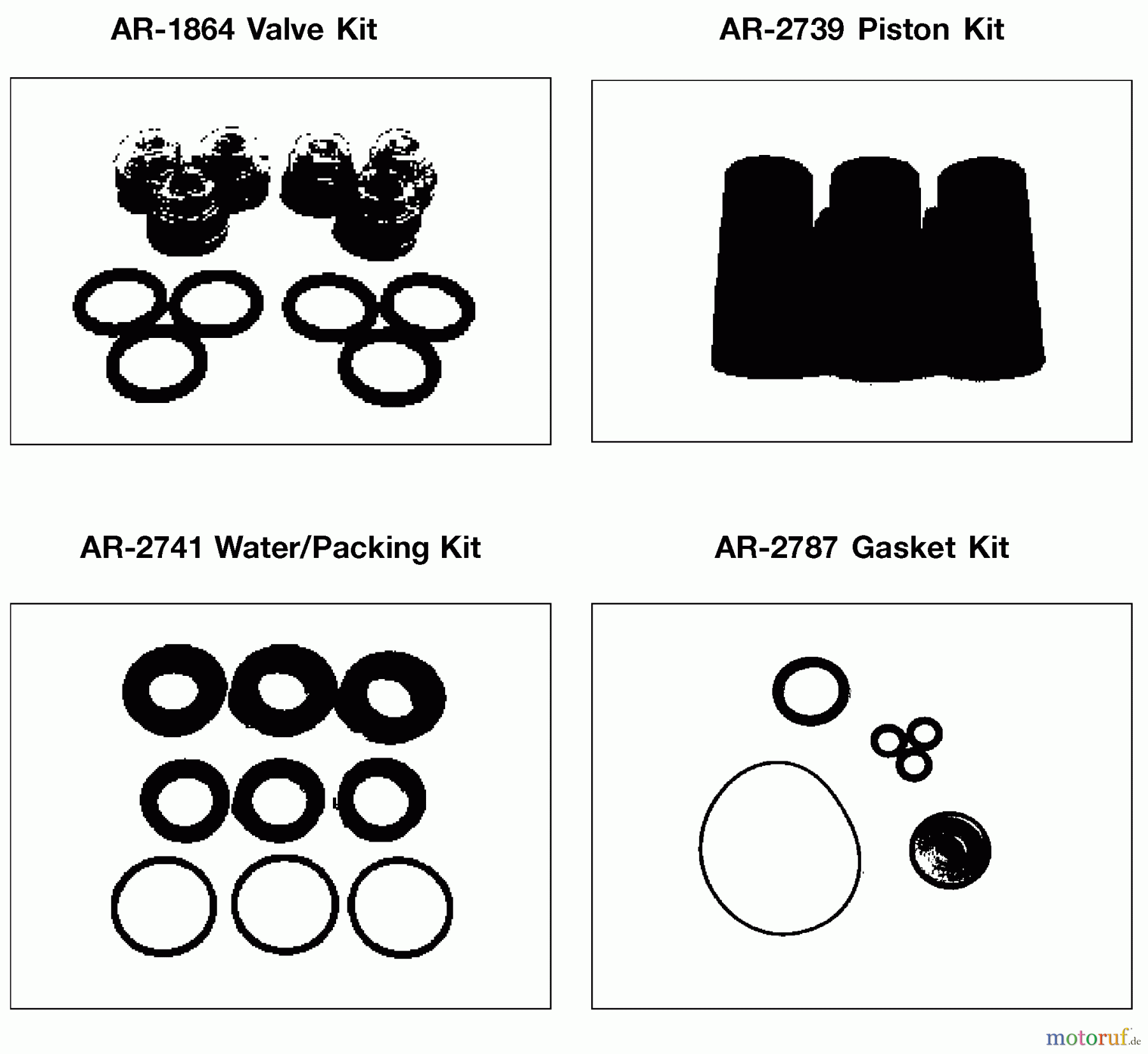 OEM Black und Decker Divers P 3200PSI 4.0GPM 10HP H B WHAB3240 Seite 4