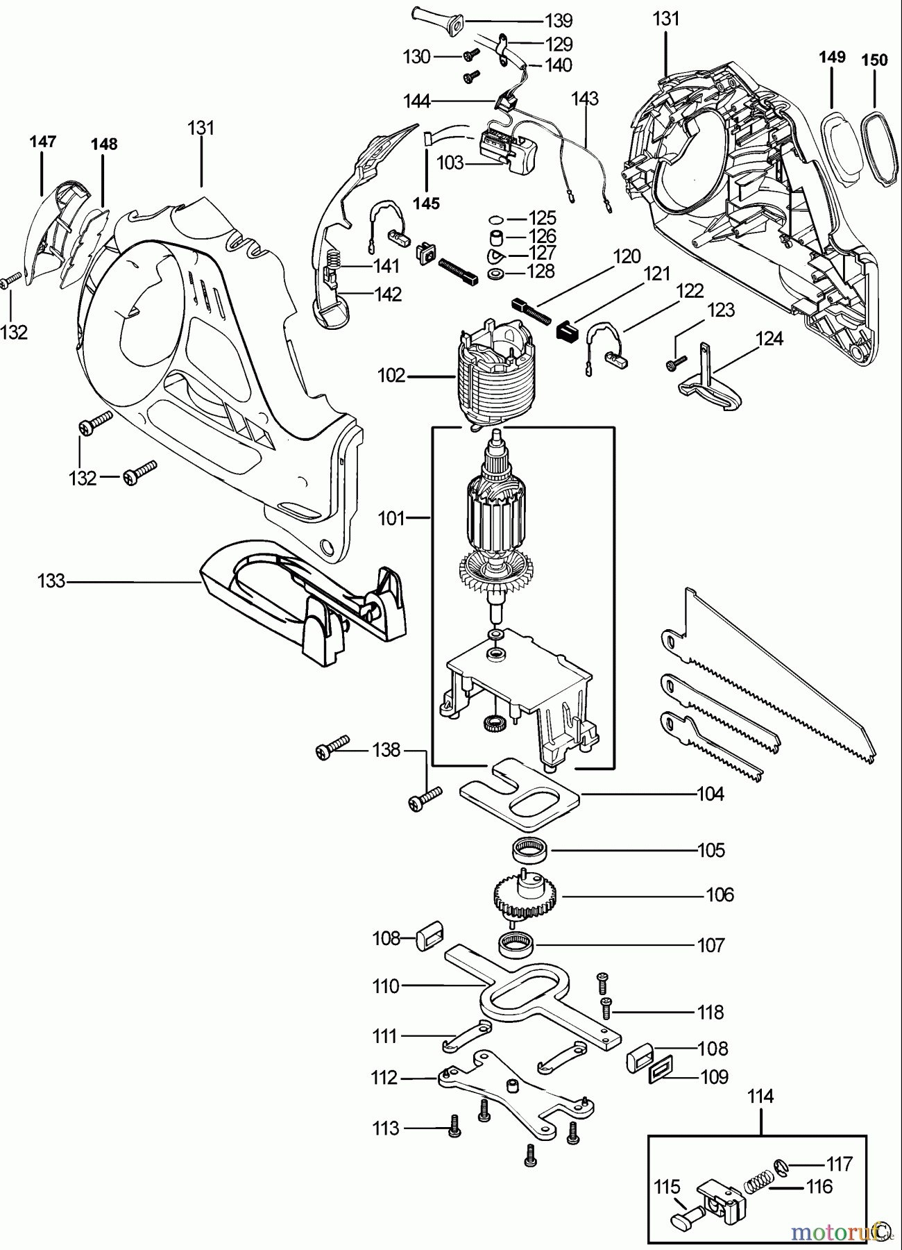BLACK+DECKER INNENAUSSTATTUNG SÄGE SÄGE KS890GT Seite 1