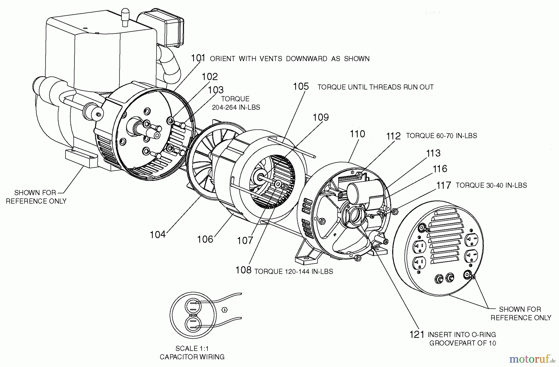 OEM Black und Decker Divers G 5250W 10HP B&S OHV GBO5250-WK Seite 3