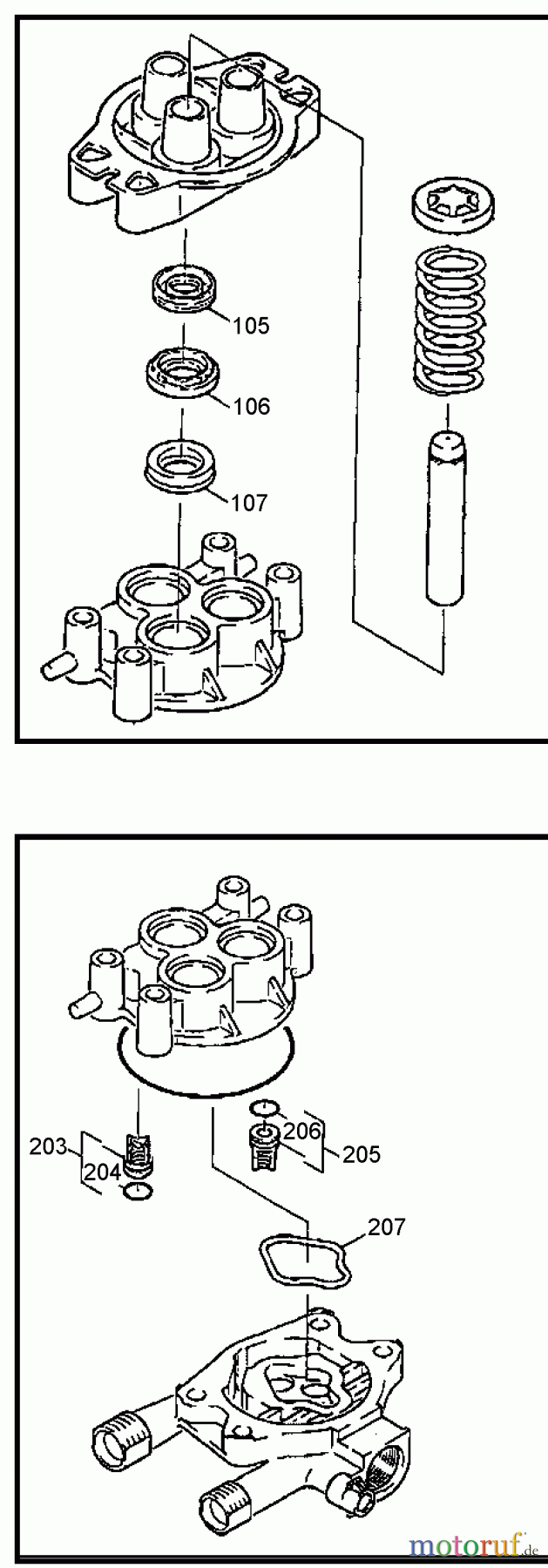 OEM Black und Decker Divers P 1300PSI 1.7GPM ELC W1217A Seite 1