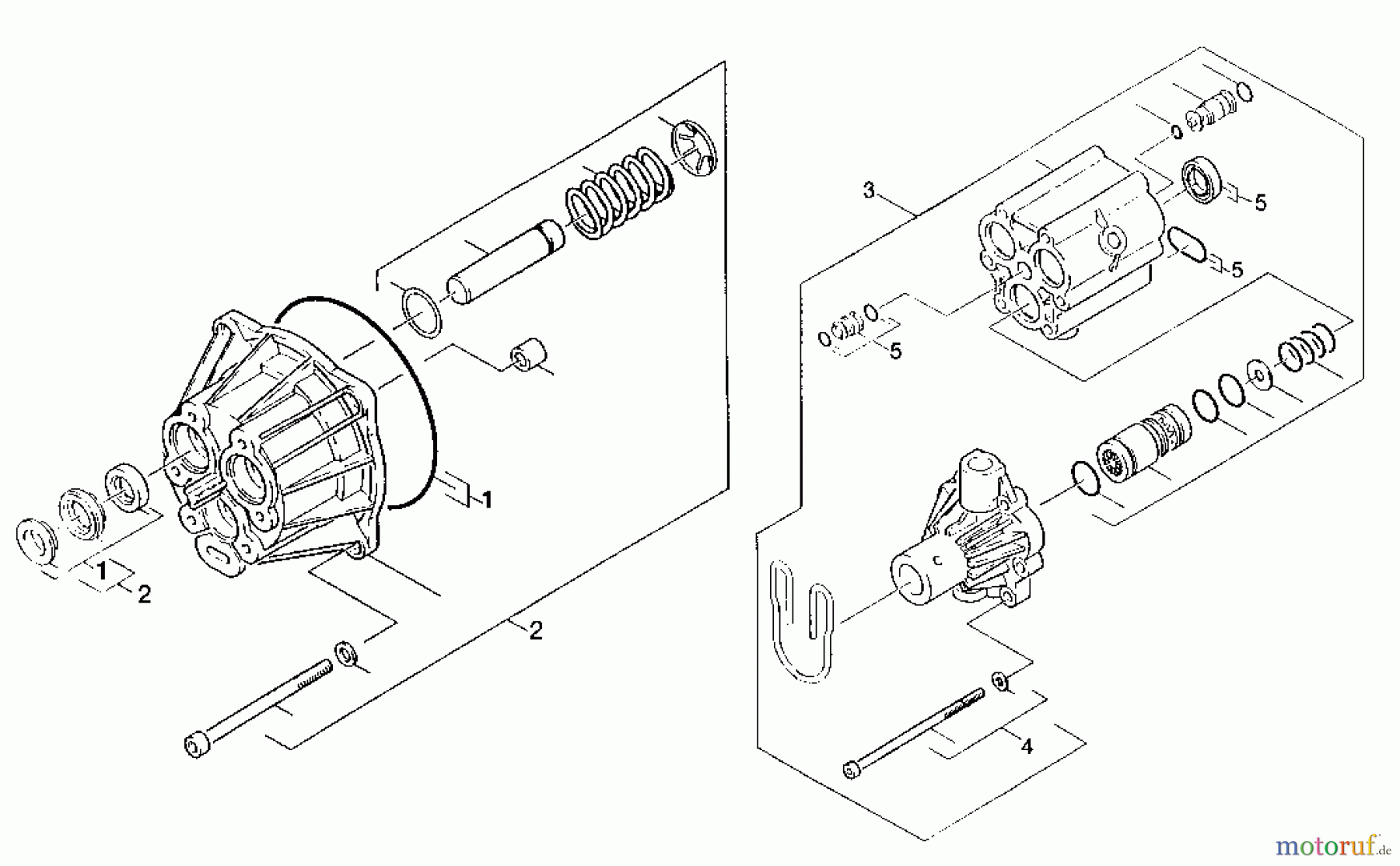 OEM Black und Decker Divers P 1300PSI 1.7GPM ELC W1217A Seite 3