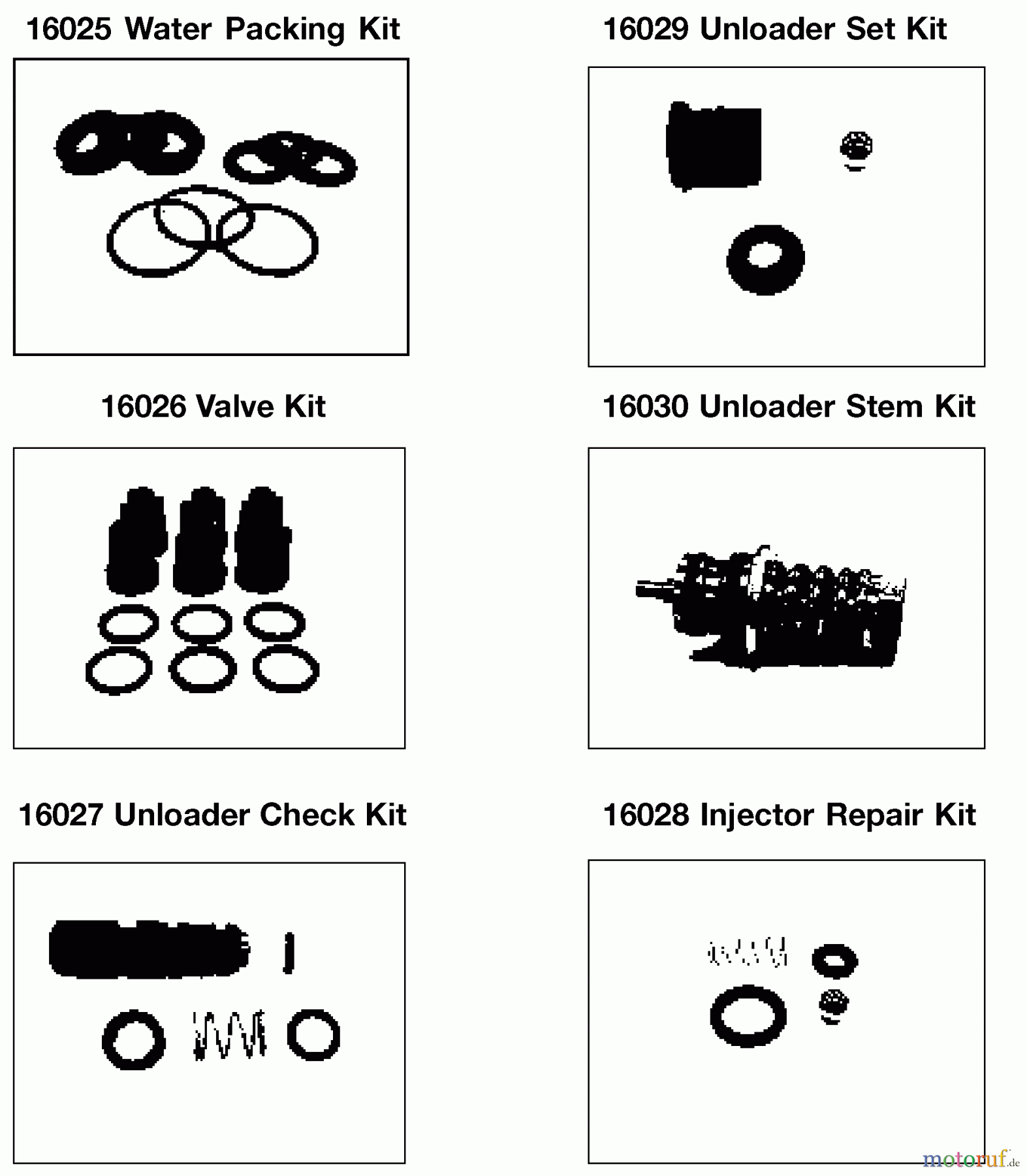 OEM Black und Decker Divers P 1750PSI 2.0GPM 5.0HP B& MV3600B Seite 2