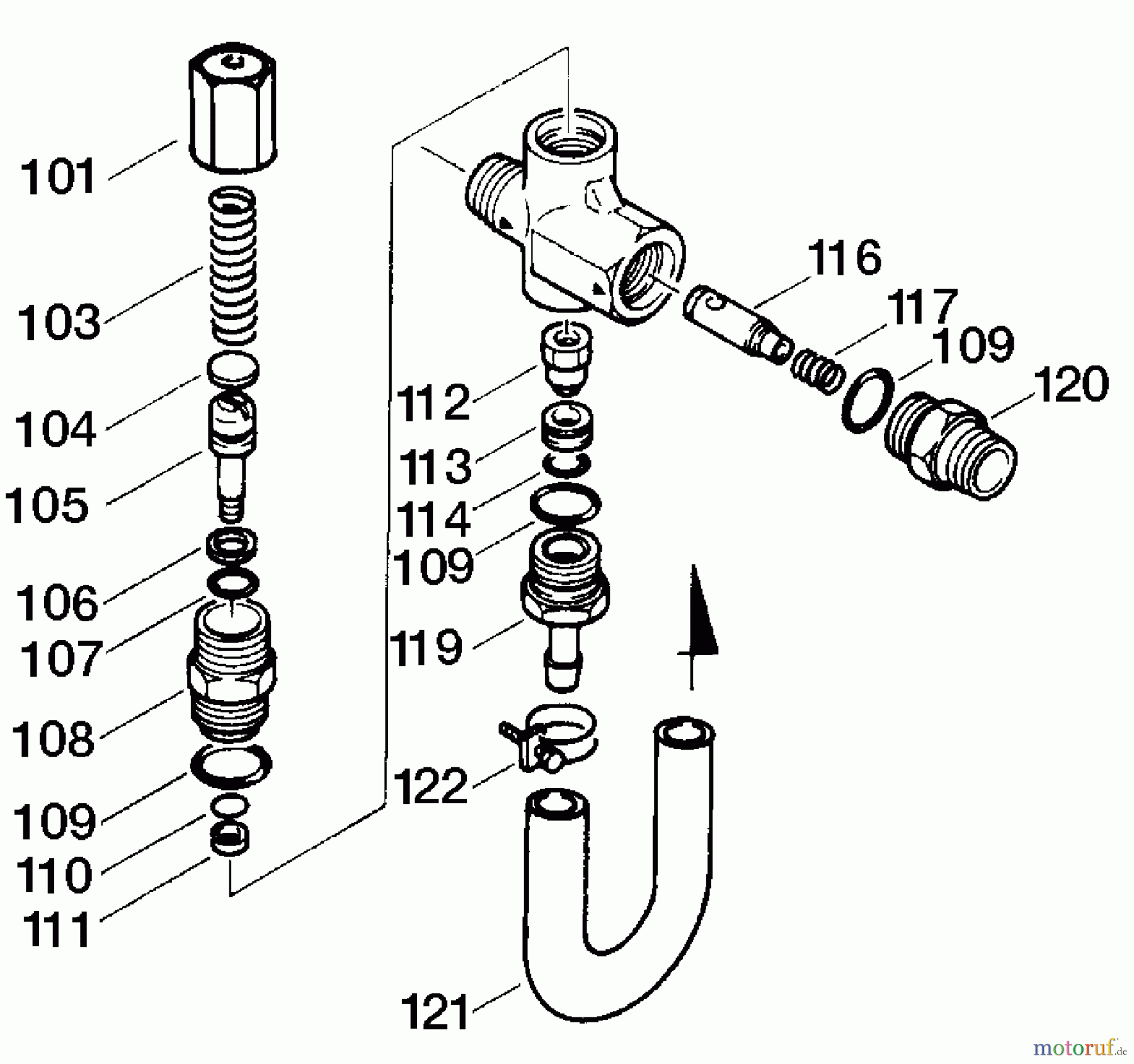  OEM Black und Decker Divers P 2000PSI 4.0GPM 5.5HP HO 2004CWHG Seite 3
