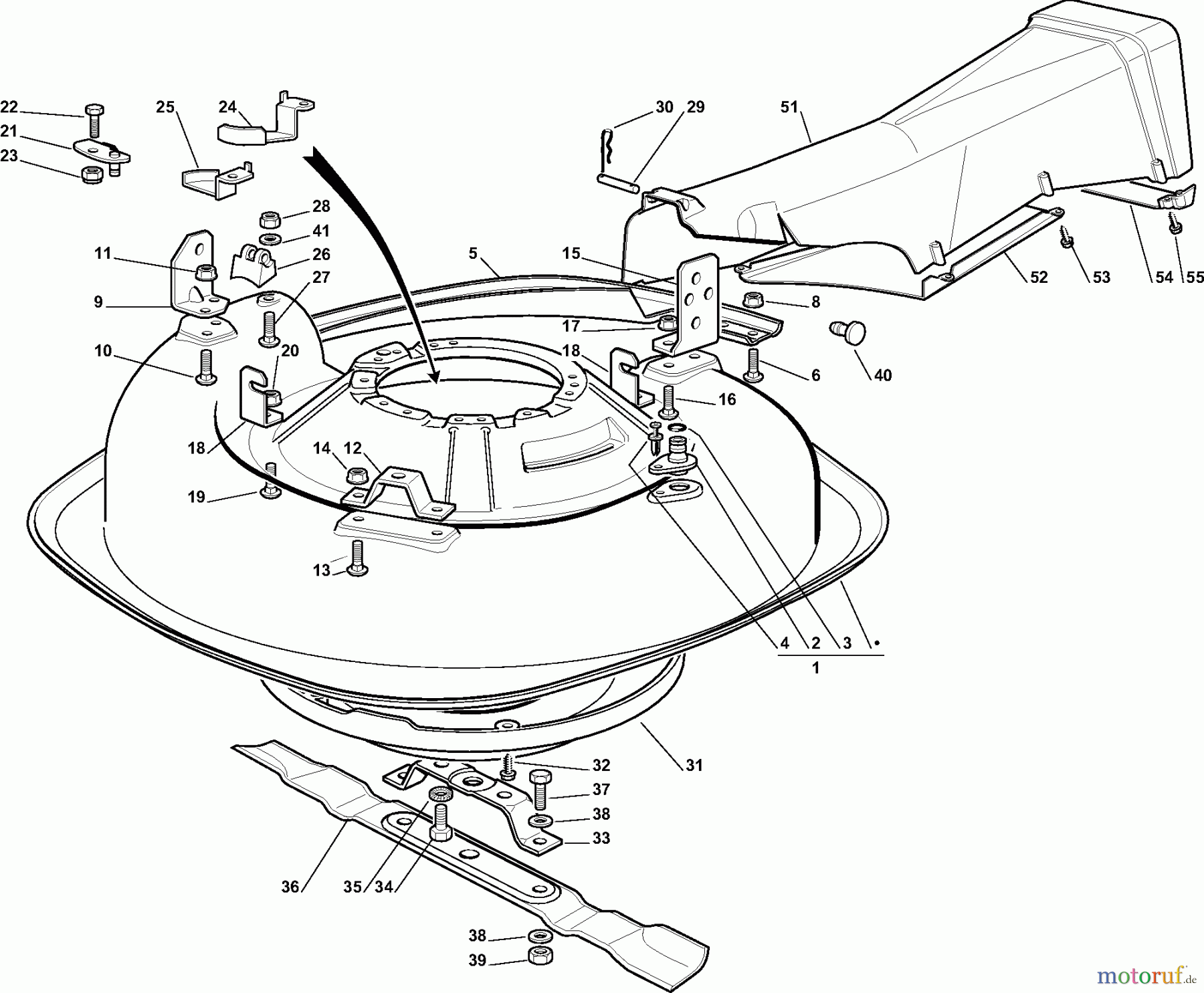  Dolmar Rasentraktoren RM-63.7 RM-63.7 (2008) 9  SCHNEIDWERKZEUG (2)