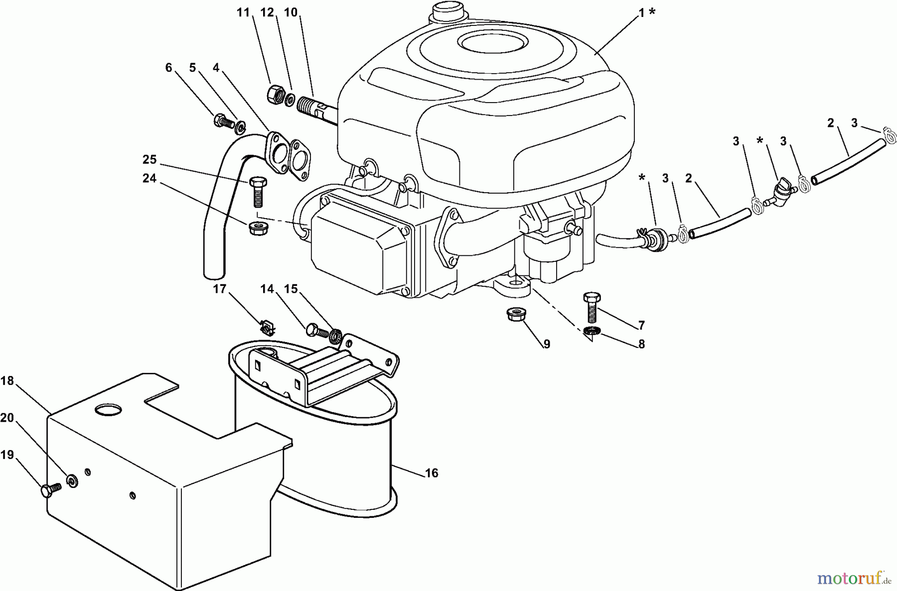 Dolmar Rasentraktoren TM9214H TM-92.14 H (2008) 5 Motor