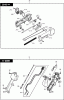 Dolmar Benzin 4-Takt MS-245.4 C (USA) Ersatzteile 2  Bedienungshandgriff kpl.
