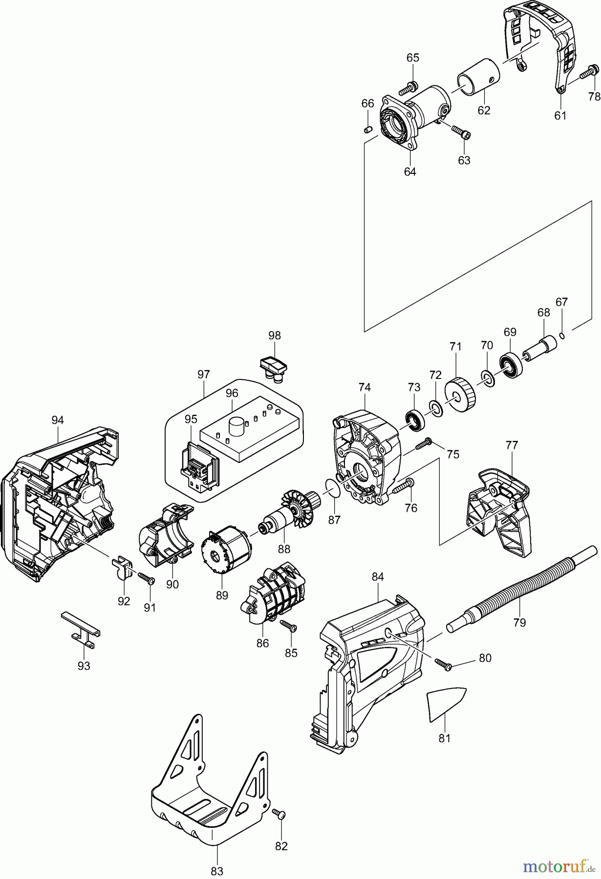  Dolmar Motorsensen & Trimmer Akku AT-3631 C 2  Motor