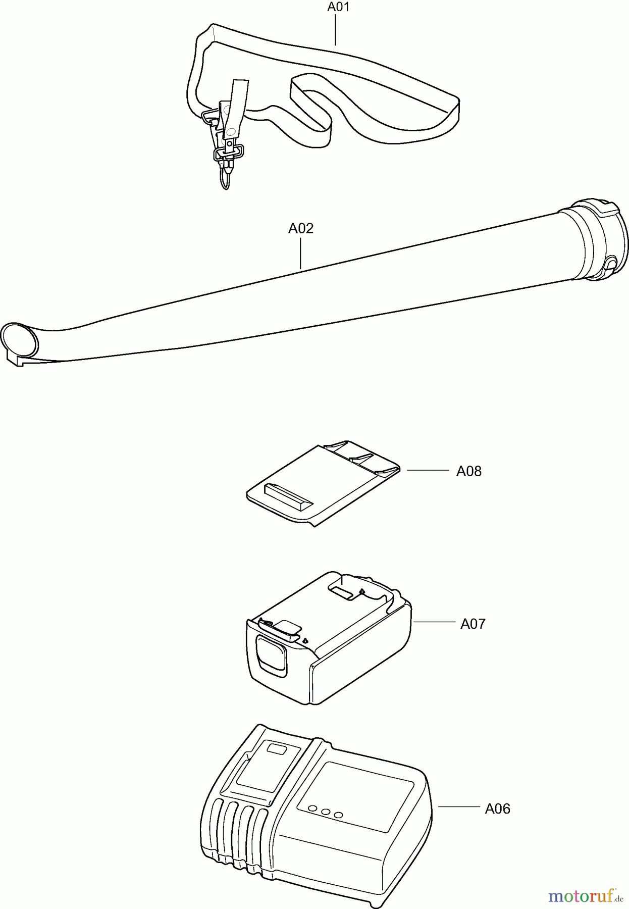  Dolmar Blasgeräte Akku AG-3629 2  AG-3629 Zubehör