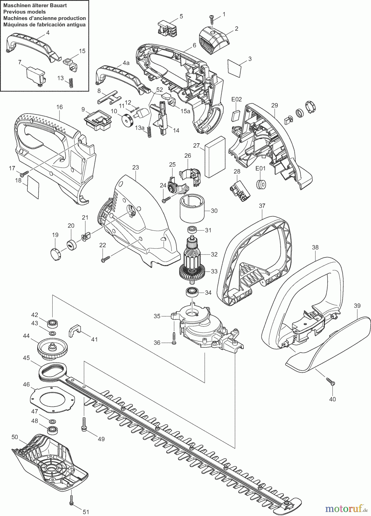  Dolmar Heckenscheren Akku AH-3656 1  AH-3656