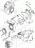 Dolmar Benzin PB2524V Ersatzteile 1  Gebläsegehäuse, Tank
