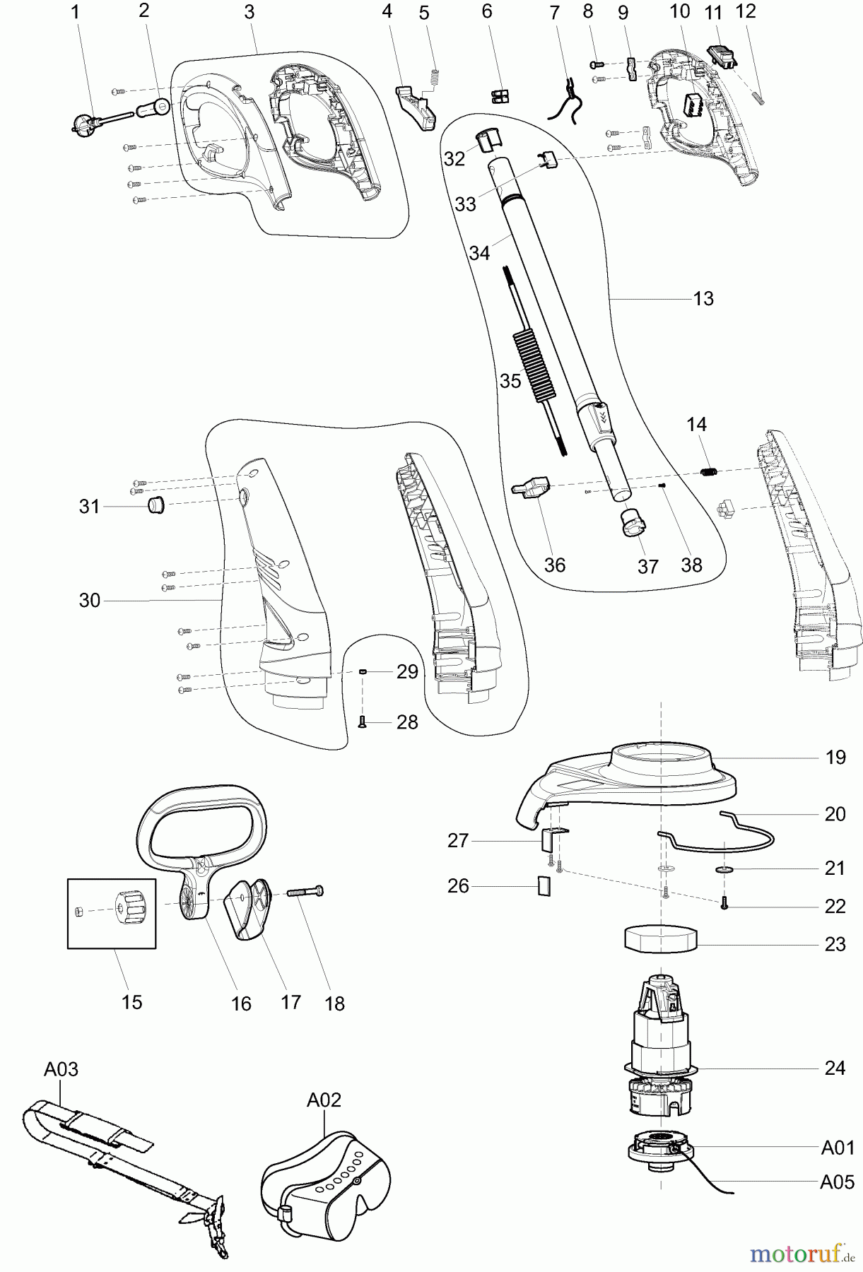 Dolmar Motorsensen & Trimmer Elektro ET40 1 ET-40