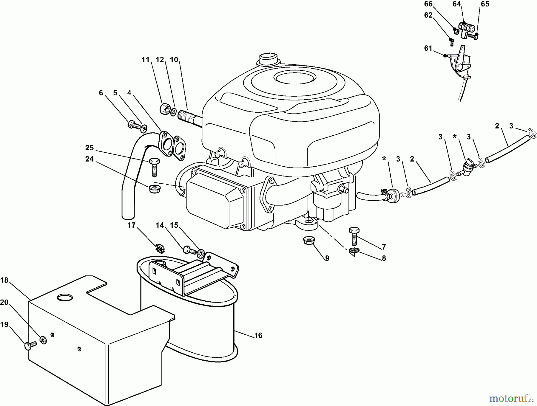  Dolmar Rasentraktoren TM9214 TM-92.14 (2010) 5  Motor