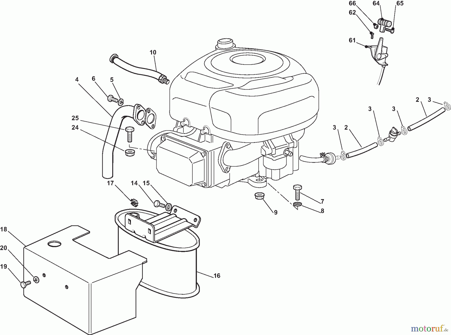  Dolmar Rasentraktoren TM9214H TM9214H (2015-2018) 5  Motor