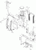 Dolmar Benzin SP76504R Ersatzteile 2  Tragegestell,  Tank