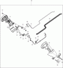 Dolmar Benzin SP76504R Ersatzteile 3  Bedienungshandgriff kpl.