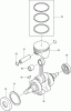 Dolmar Benzin SP76504R Ersatzteile 5  Kurbelwelle, Kolben