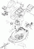 Dolmar Akku AM3743 Ersatzteile 1  Gehäuse, Motor, Messer