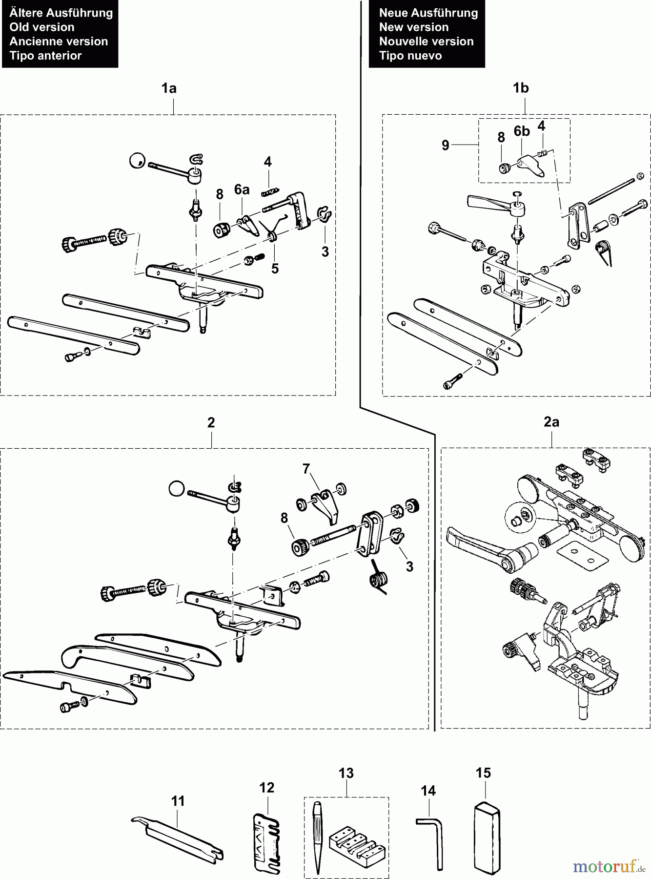 Dolmar Kettenschärfer 340 Kettenschärfer 3 Schleifkopf, Werkzeug