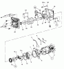 Dolmar Elektro FH-201 Ersatzteile 2  Seite Elektromotor, Getriebe, Messergehäuse