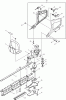 Dolmar Benzin HT-2045 D (USA) Ersatzteile 1  Griffe, Getriebe, Scherblatt