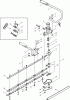 Dolmar Benzin HT-2062 E (USA) Ersatzteile 4  Griffe, Getriebe, Scherblatt