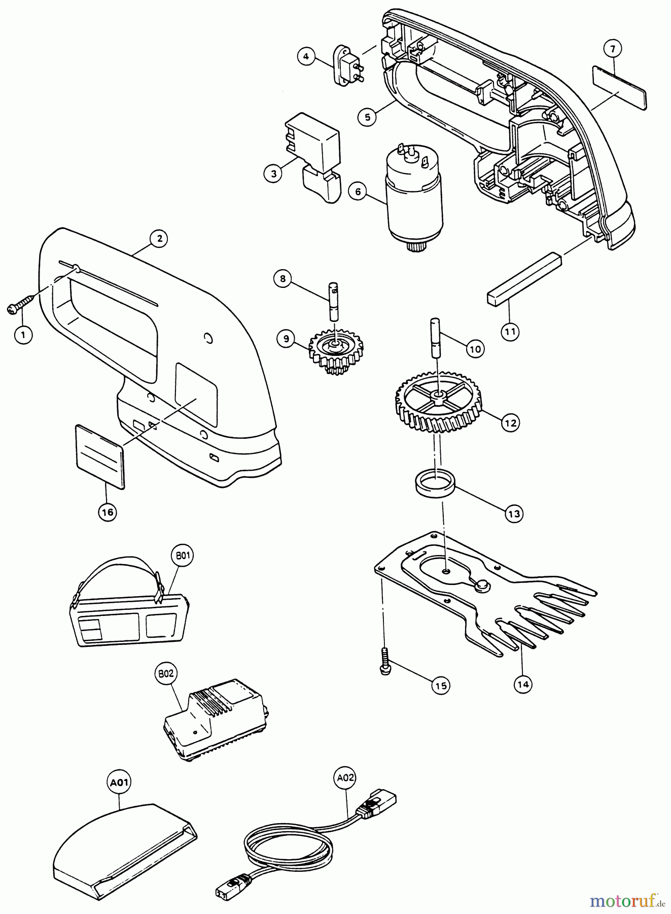 Dolmar Grasscheren Akku GS-121 4 GS-121