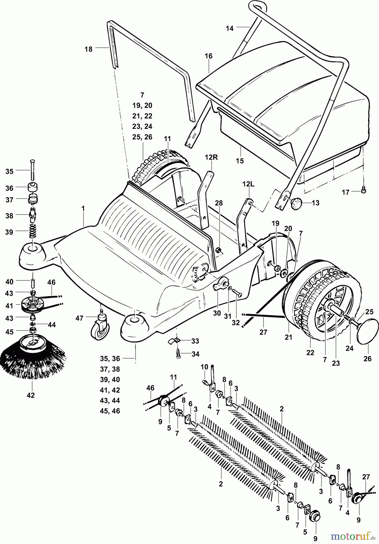  Dolmar Bodenkehrmaschinen WK-80 2  WK-80