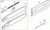 Dolmar Elektro Kettensäge ES-172 A Ersatzteile 6  Sägeschienen, Sägeketten, Werkzeug