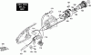 Dolmar Elektro Kettensäge ES-2140 A Ersatzteile 4  Motor, Kabel, Schalter