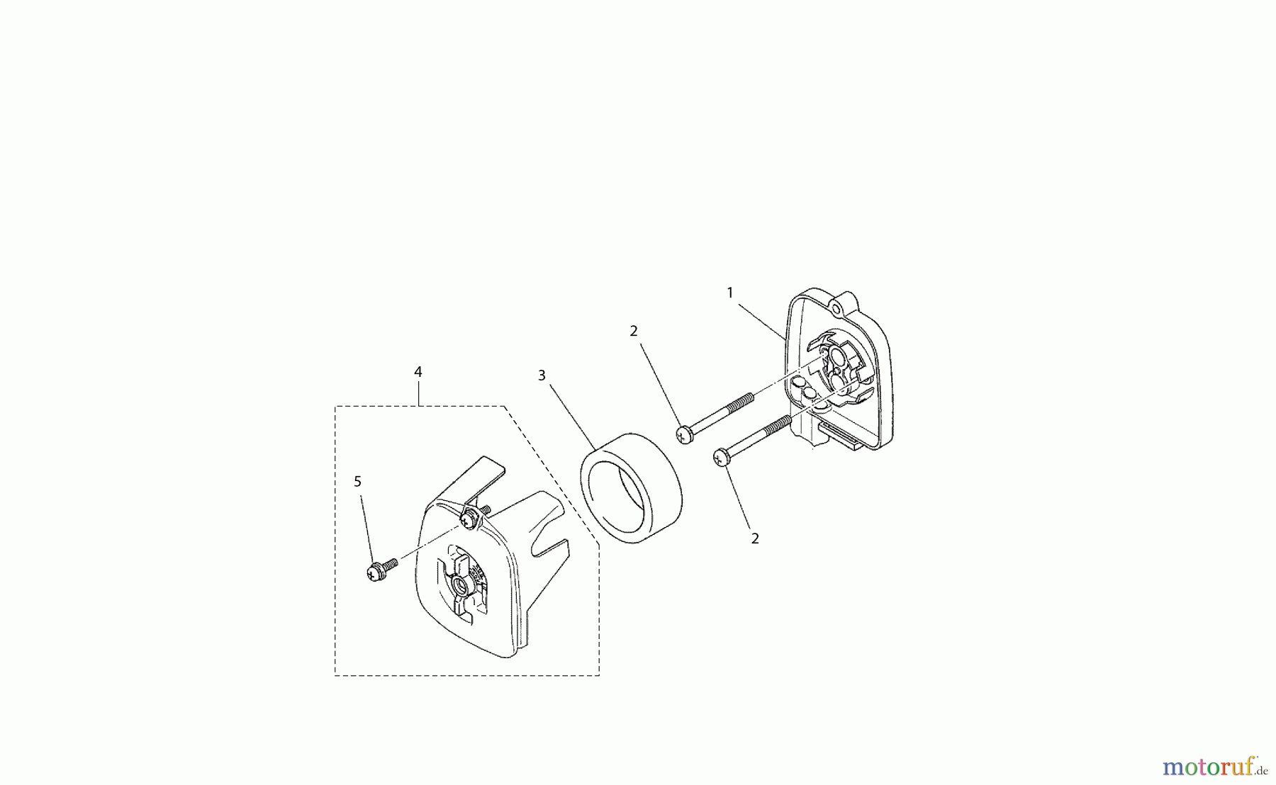 Dolmar Motorsensen & Trimmer Benzin 2-Takt MS-230 C 6 Luftfilter