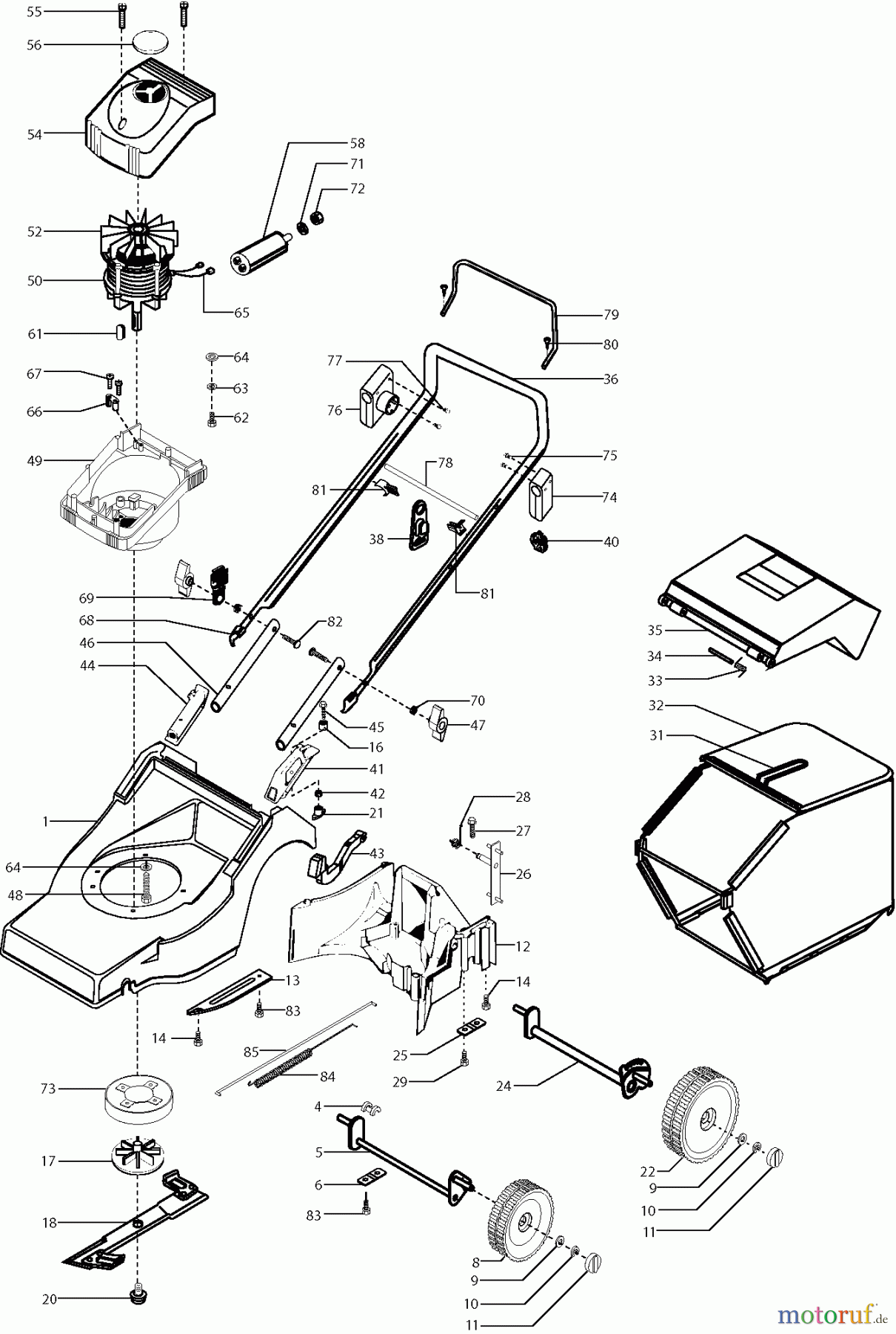 Dolmar Rasenmäher Elektro EM-4016 EM-4016 (2003) 2 EM-4016