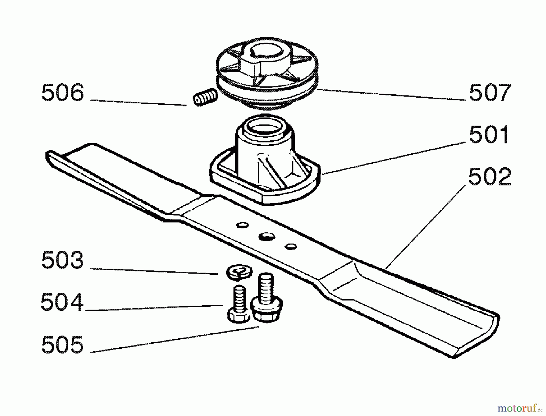Dolmar Rasenmäher Elektro EM-4316 S EM-4316 S (2003-2004) 3 Messer