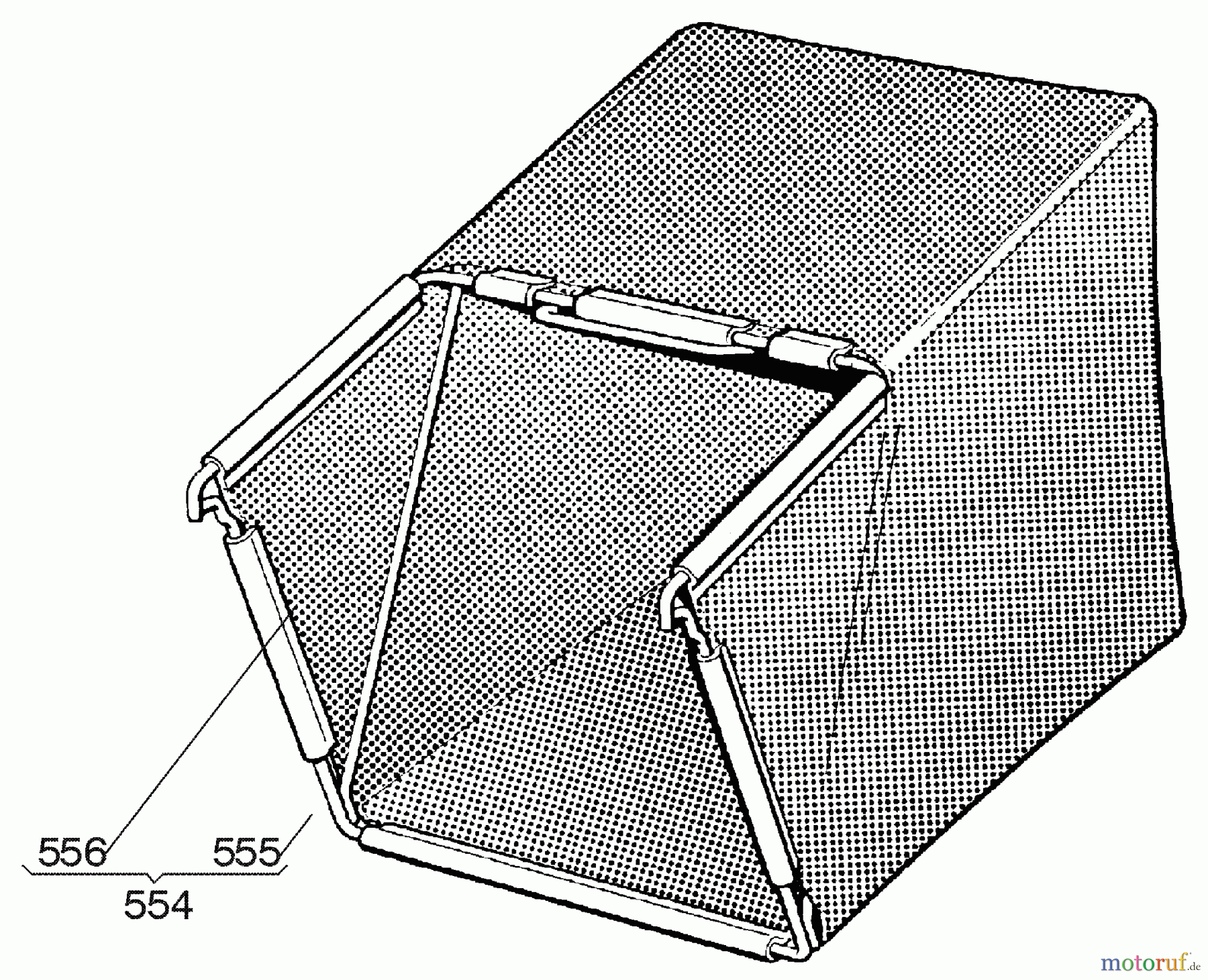 Dolmar Rasenmäher Elektro EM-4316 S EM-4316 S (2003-2004) 3 Grasfangkorb