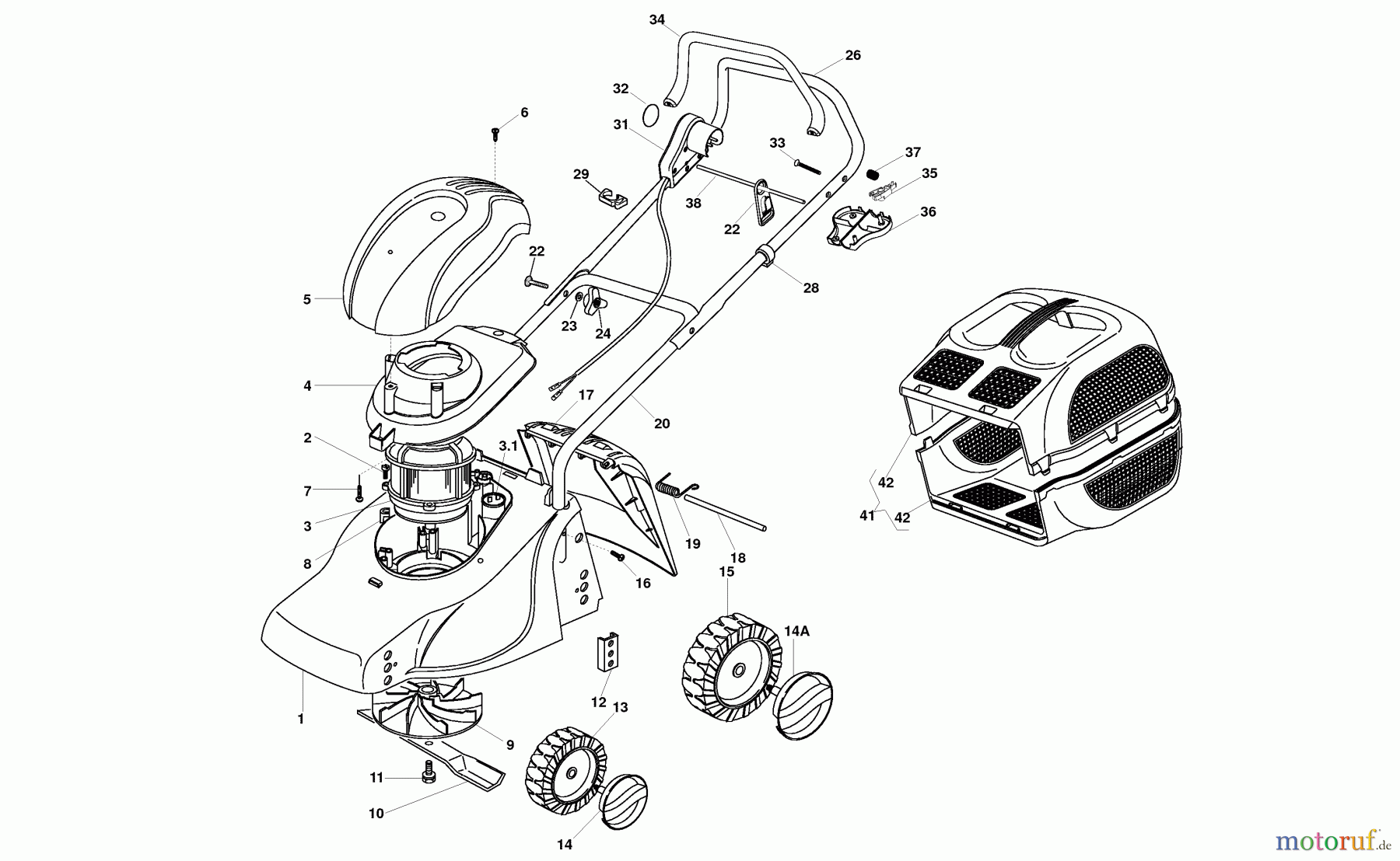  Dolmar Rasenmäher Elektro EM-3713 EM-3713 (2005) 2  EM-3713