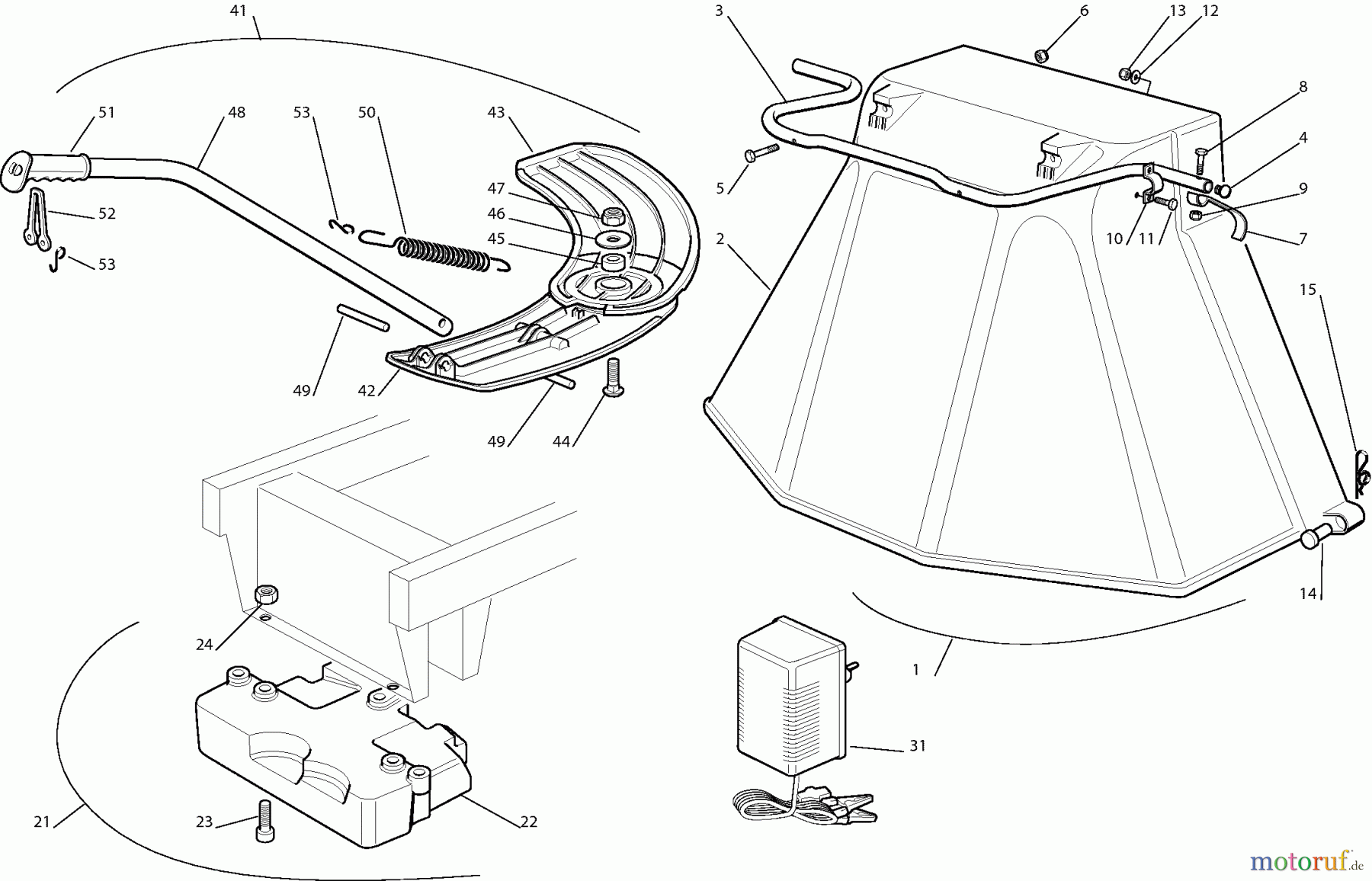  Dolmar Rasentraktoren RM7213H RM-72.13 H (2006) 12  ZUBEHÖR NACH ANFRAGE