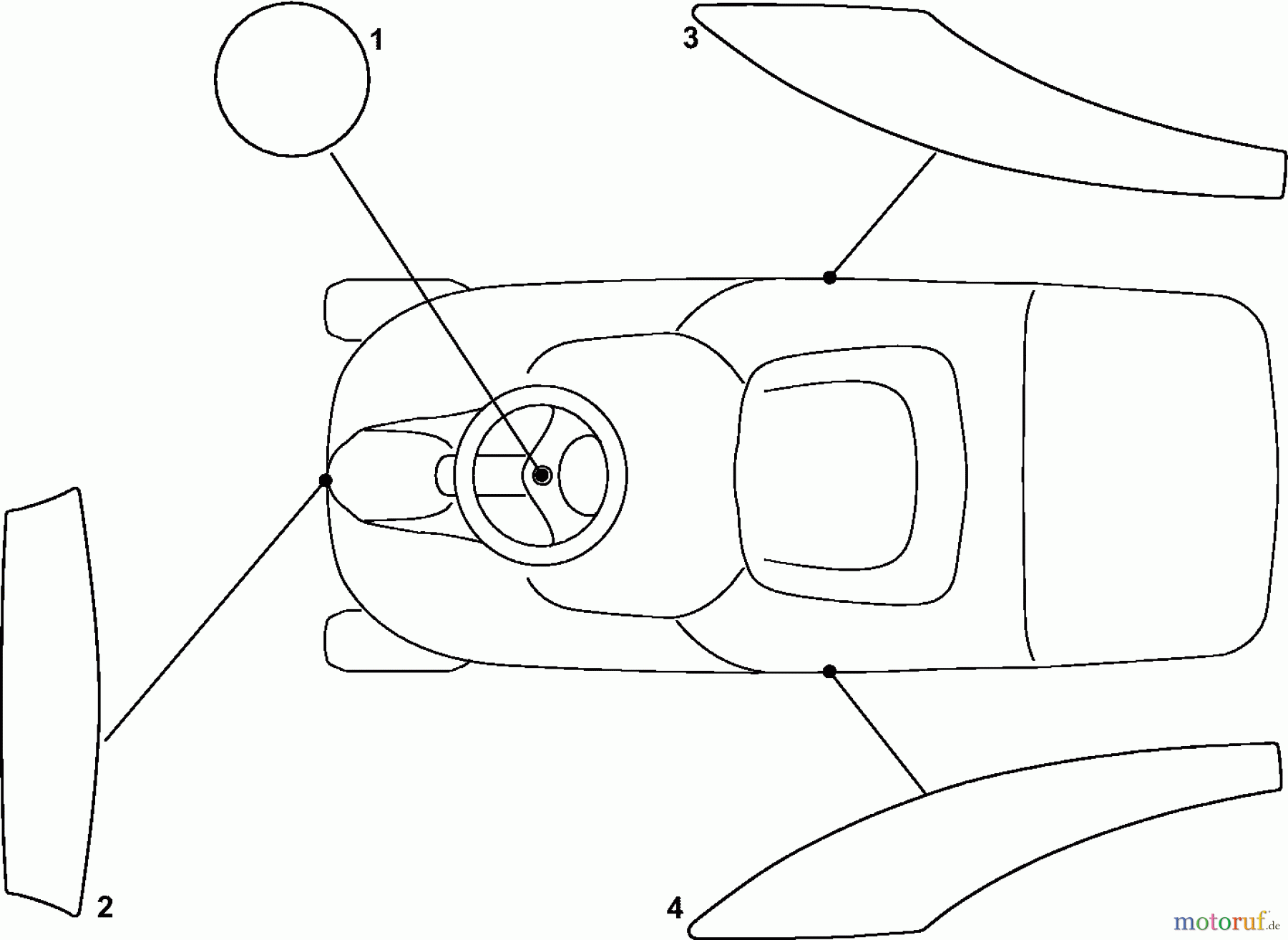 Dolmar Rasentraktoren RM-63.7 RM-63.7 (2007) 14 AUFKLEBER