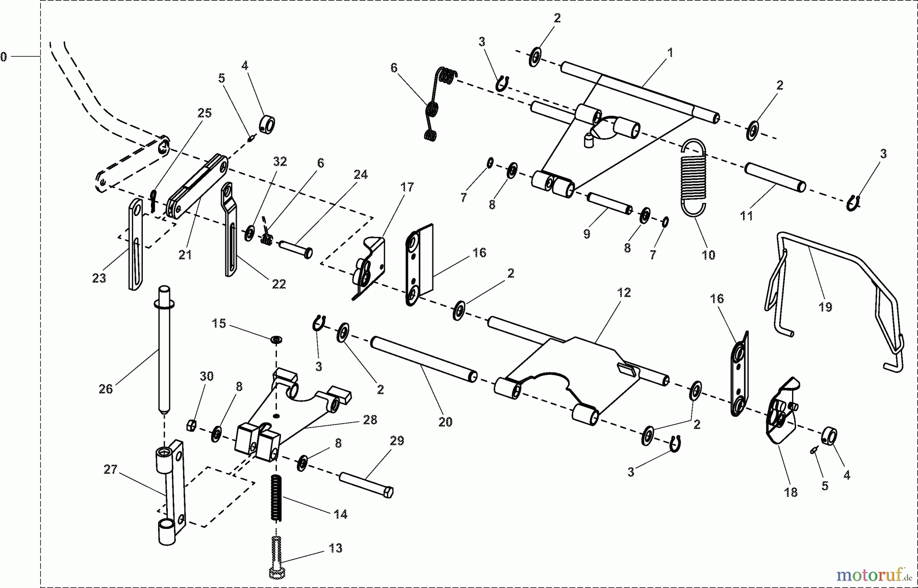 Dolmar Rasentraktoren Zubehör RS-120, TA-250, TK-420, TK-520, TS-125 23 TS-125 - Schneeräumschild (Schnellwechsler)