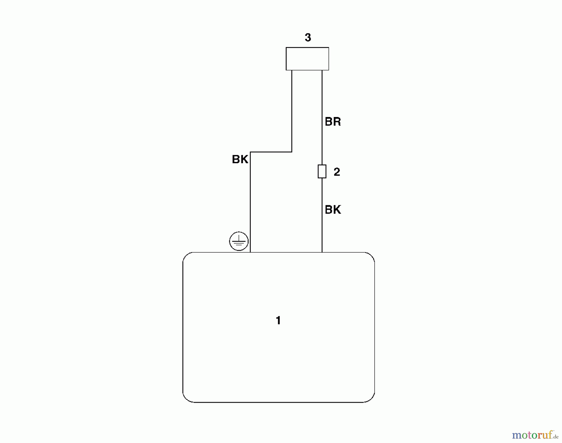 Viking Rasenmäher Benzinrasenmäher MB 858 L - Schaltplan