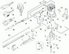 Viking Heckenscheren Elektro HE 805, HE 815 Ersatzteile C - Elektromotor, Schaltsystem