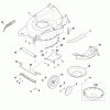 Viking Benzinrasenmäher MB 650.0 V, MB 650.0 VM Ersatzteile D - Gehäuse, Vorderachse