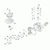 Viking Getriebe Hydro Gear T2 - CHBF - 2X3C - 17X1 Ersatzteile D - Antriebswelle, Bremse