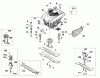 Viking Benzinrasenmäher MB 455, MB 455 M, MB 455 MM, MB 455 E Ersatzteile F - Motor, Messer