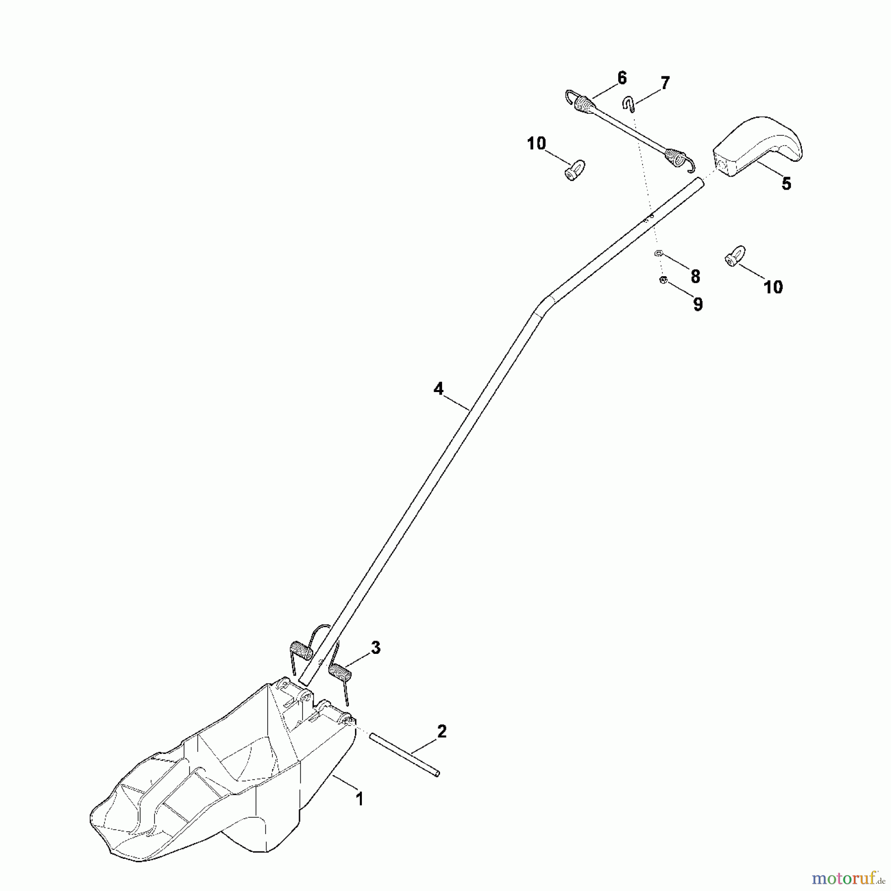 Viking Rasentraktoren Zubehör Rasentraktoren AMK 097 Mulch - Kit 95 cm A - Mulch Kit