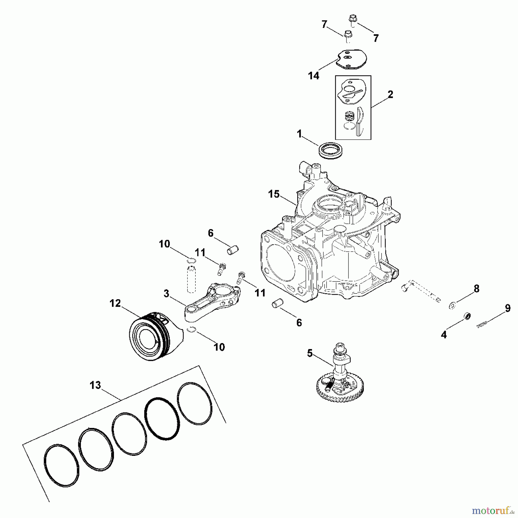 Viking Motoren KOHLER XT - 800 (XT800 - 2053) C - Nockenwelle