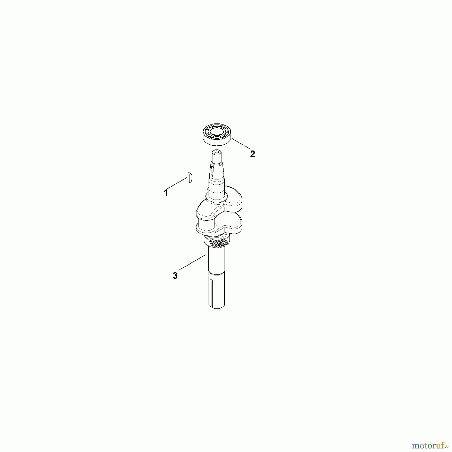 Viking Motoren KOHLER XT - 800 (XT800 - 2053) D - Kurbelwelle
