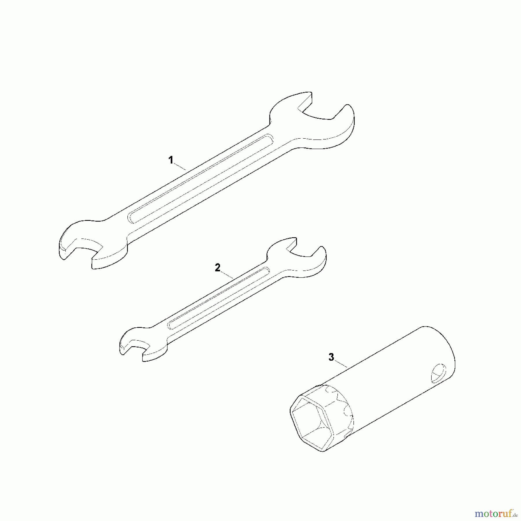 Viking Rasenmäher Benzinrasenmäher MB 6.1 RH G - Werkzeuge