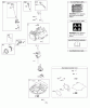 Viking B & S 09. . . 09P602-0009-F1 Ersatzteile D - Nockenwelle, Kurbelwelle, Zylinder, Bedien