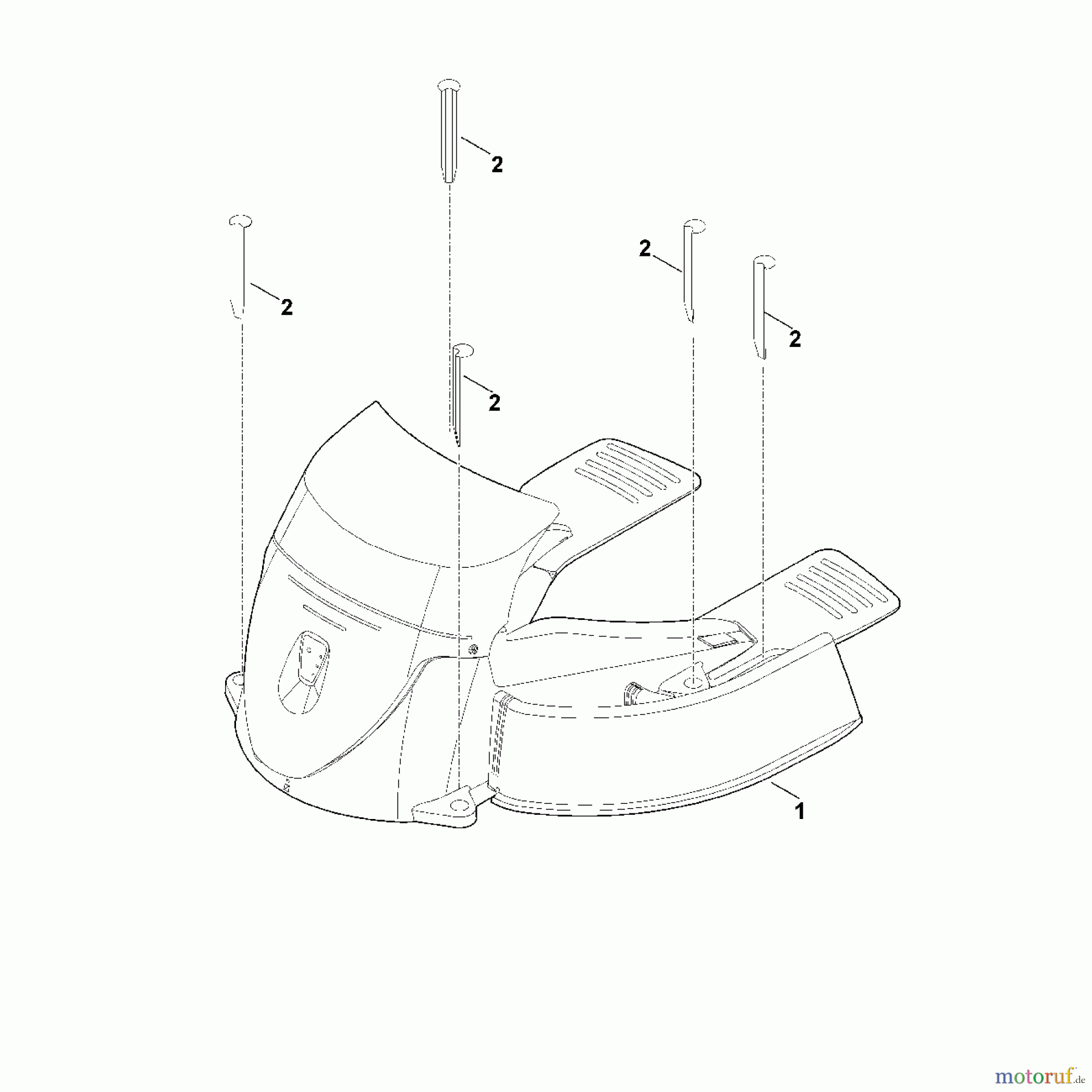 Viking Rasenmäher Akkurasenmäher MI 555 C G - Docking Station