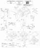 Viking B & S 12. . . 122672-0107-E1 Ersatzteile C - Nockenwelle, Kurbelwelle, Zylinder, Motors