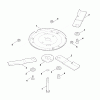 Viking Zubehör Rasenmäher ADC 600 Disk Cut MB 6 RH/RV Ersatzteile A - Disk Cut